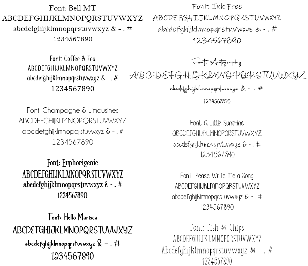 Book Personalization