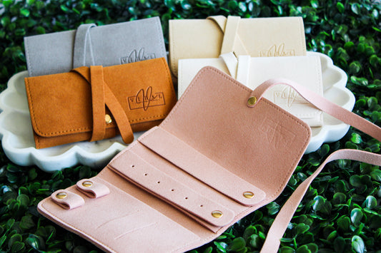 Small Travel Jewelry Roll