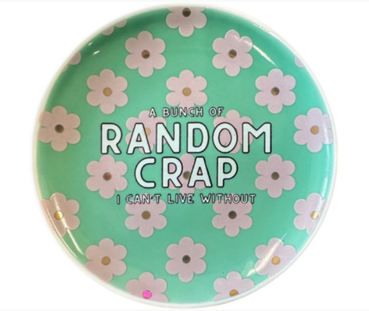 Random Crap - Round Trinket Tray