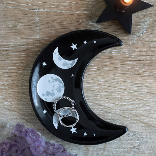 Crescent Moon Trinket Dish