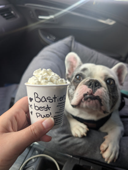 Frenchie Diamond Necklace